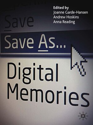 cover image of Save As... Digital Memories